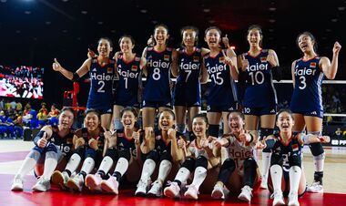 Чемпионат мира по волейболу. Китай гарантировал себе проход в 1/16 финала