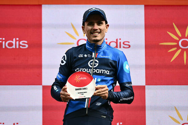 Вуэльта Испании 2025. Третий этап выиграл Давид Году