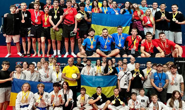Перше місце. Українці взяли 50 медалей на чемпіонаті Європи з джиу-джитсу