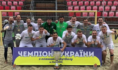 ФОТО. Определены призеры чемпионата Украины по пляжному футболу