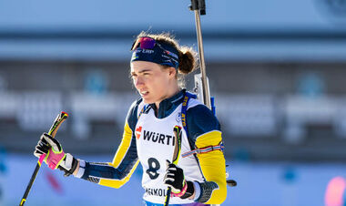 Травма не покидает. Шведская биатлонистка пожаловалась на боль в колене