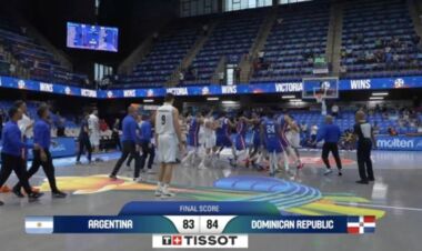 ФИБА дисквалифицировала участников драки матча Аргентина – Доминикана