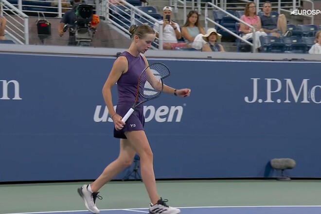 Photo. Svitolina smashed a racket after a unfortunate defeat on US Open 2025