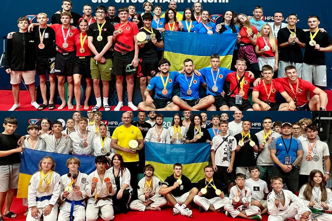 Перше місце. Українці взяли 50 медалей на чемпіонаті Європи з джиу-джитсу