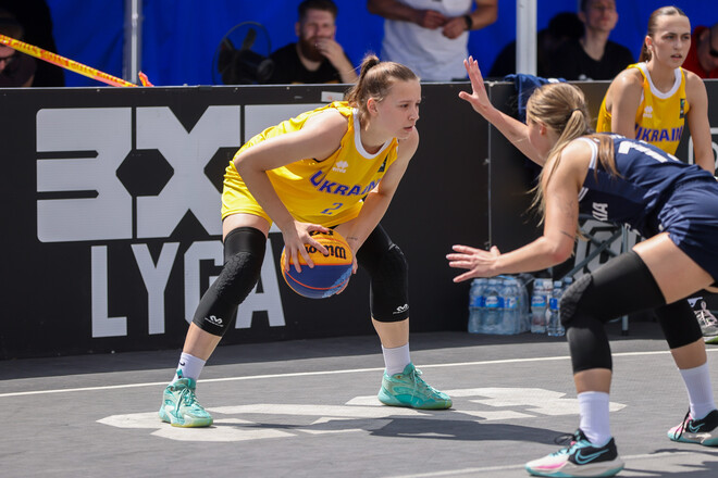 В сухую. Женская сборная Украины U-21 по баскетболу 3х3 разгромила Катар