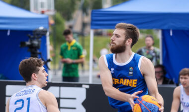 Сборная Украины U21 по баскетболу 3х3 уступила Франции в Лиге наций