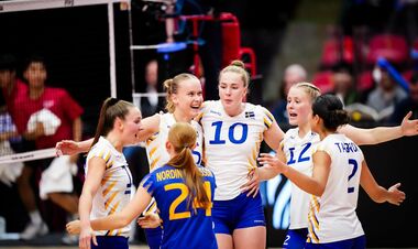 Швеція вперше в історії здобула перемогу на чемпіонаті світу з волейболу