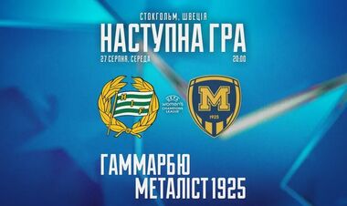 Хаммарбю – Металіст 1925. Кваліфікація жіночої ЛЧ. Дивитися онлайн LIVE