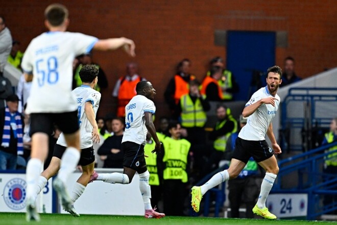 Брюгге – Рейнджерс. Дивитись онлайн. LIVE трансляція