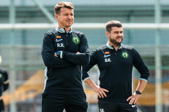 ФОТО. Тренировка Полесья. Ротань готовит волков к второй игре с Фиорентиной