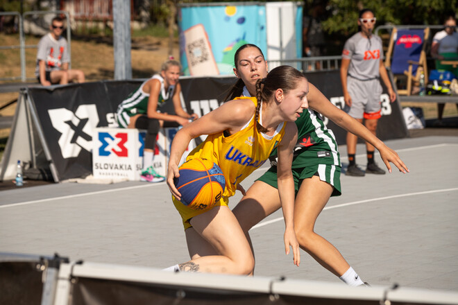 Жіноча збірна України U-21 з баскетболу 3х3 перемогла Румунію у Лізі націй