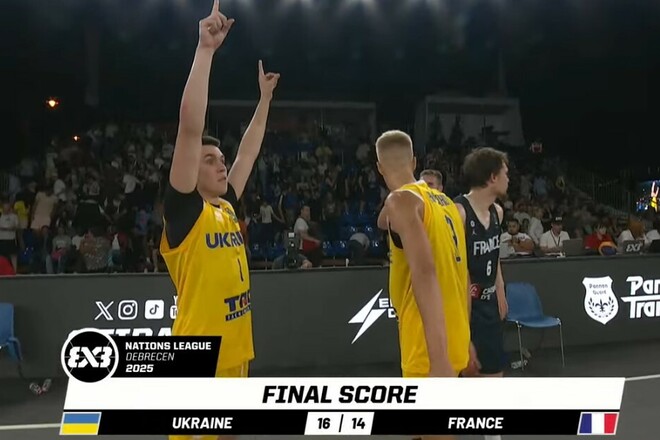 С камбеком. Сборная Украины U-21 по баскетболу 3х3 победила в финале