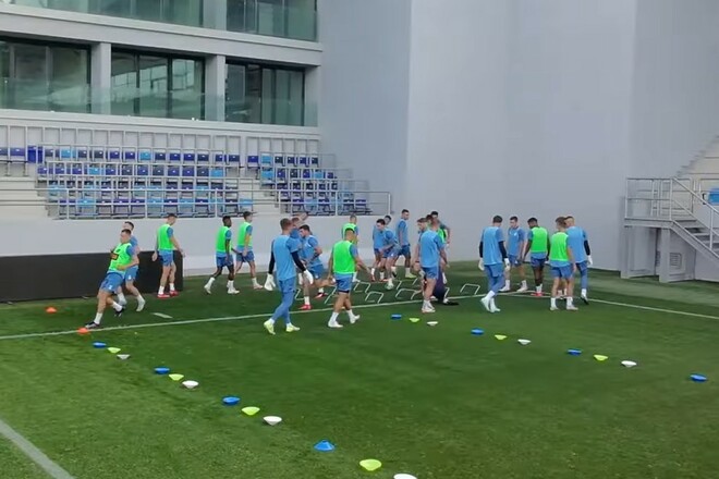 ВИДЕО. Динамо провело тренировку перед ответной игрой против Маккаби Т-А