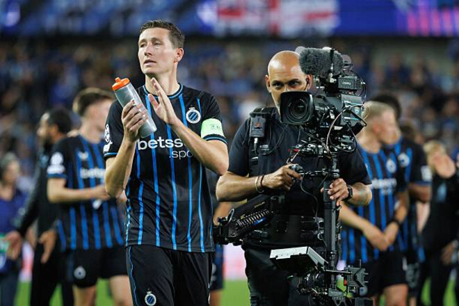 Брюгге впервые с 2001 года победил в еврокубках с разницей в 6 мячей