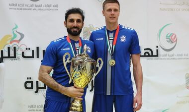 Игрок сборной Украины по волейболу выиграл Кубок президента ОАЭ