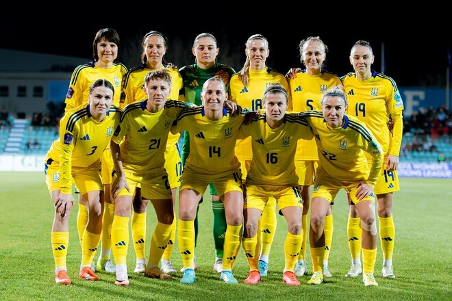 Известна заявка женской сборной Украины на матчи против Албании и Хорватии