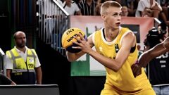Сборная Украины U-21 по баскетболу 3х3 уступила в финале французам