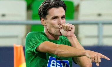 Александр Андриевский – лучший игрок Полесья в матче с Фиорентиной