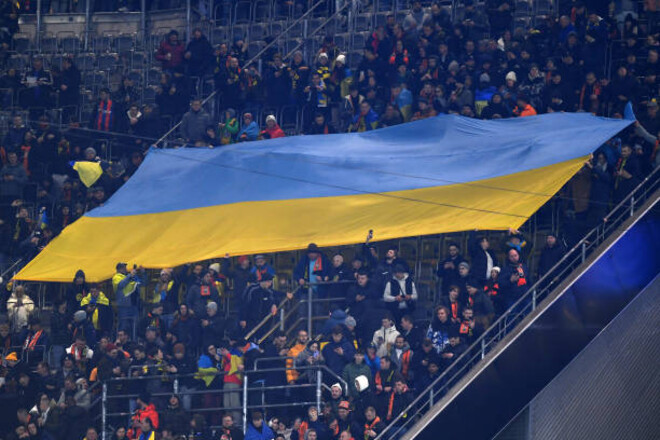 Украина уже набрала 2.750 балла в сезонном рейтинге УЕФА