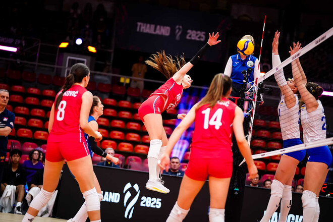 Нідерланди (ж) – Сербія (ж). 1/8 фіналу ЧС з волейболу. Дивитися онлайн