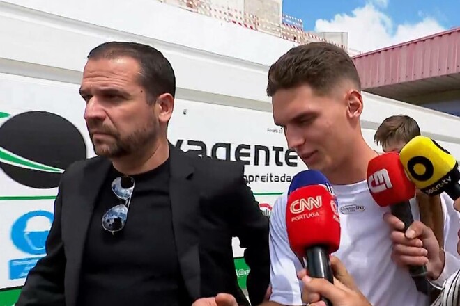 ВИДЕО. Судаков прибыл в Лиссабон