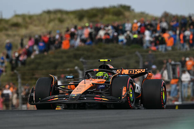 Старт Гран-при Нидерландов: аварии и красные флаги, скорость Алонсо