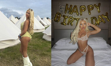 ФАНАТКА ДНЯ. Роскошная модель, которая страдает из-за Манчестер Юнайтед