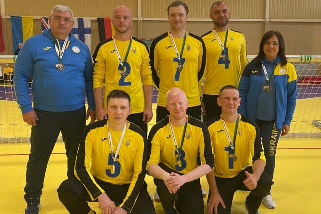 Чоловіча збірна України з голболу виграла міжнародний турнір у Вільнюсі