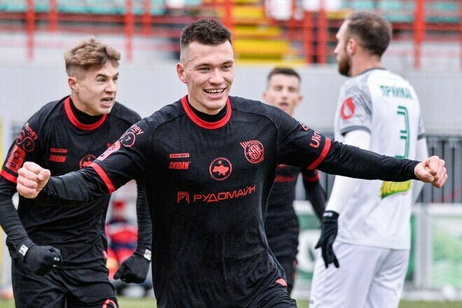 Его не остановить. Твердохлеб оформил дубль в матче Кривбасс – Оболонь