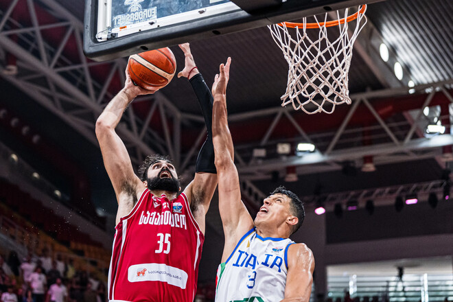 Євробаскет-2025. Могли повторити сенсацію. Грузія поступилася Італії