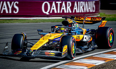 ФОТО. Візуалізація відривів у кваліфікації Гран-прі Нідерландів 2025