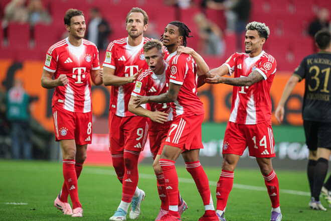 Бавария выиграла матч у Аугсбурга на пять голов. Кейн оформил два ассиста