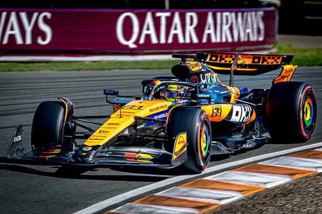 ФОТО. Візуалізація відривів у кваліфікації Гран-прі Нідерландів 2025