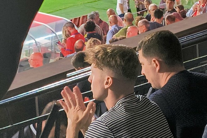Photo. Cogda will be transferred? Vanat was present at the match of the Girone thumbnail