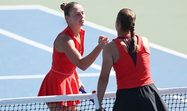 ФОТО. Как это было: Костюк в непростом матче одолела Парри в 3-м круге USO