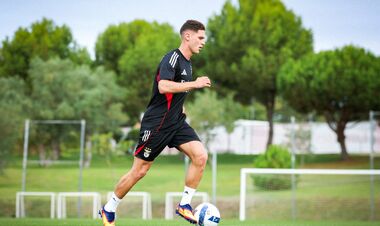 ФОТО. Георгий Судаков провел первую тренировку в португальской Бенфике