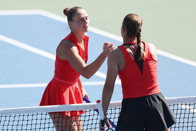 ФОТО. Как это было: Костюк в непростом матче одолела Парри в 3-м круге USO