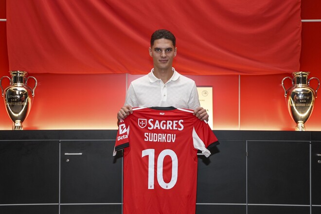 СУДАКОВ: «Хочу виграти все із Бенфікою. Пройти якнайдалі в ЛЧ»