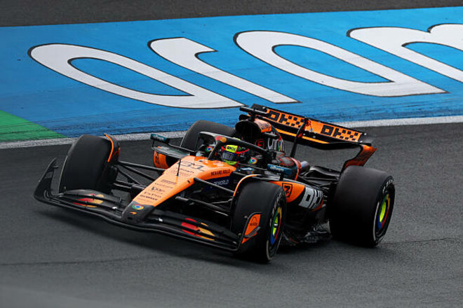 Пиастри выиграл гонку в Нидерландах, катастрофа Норриса и Феррари