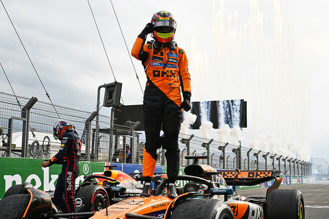 Пожежа Норріса, клас Піастрі, аварії Феррарі і новий напарник Ферстаппена