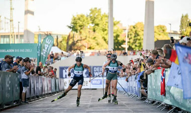 Фотофиниш и провал Джимы: прошел женский масс-старт на City Biathlon