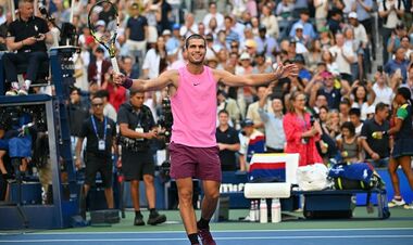 Алькарас у трьох сетах здолав француза і вийшов до чвертьфіналу US Open