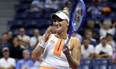 ВІДЕО. Як Рибакіна та Вондроушова визначили чвертьфіналістку US Open 2025