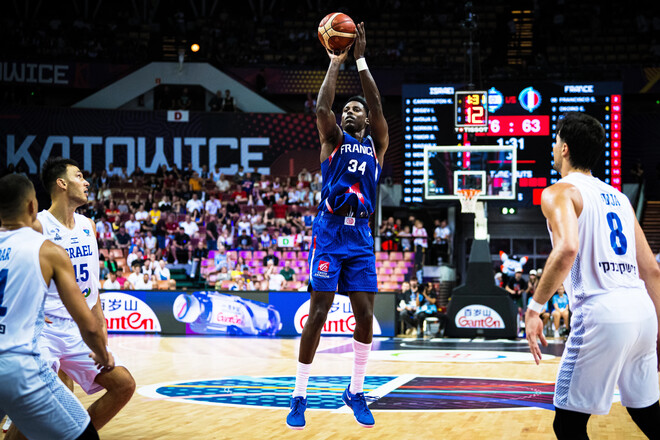 Евробаскет-2025. Израиль одержал уверенную победу над Францией