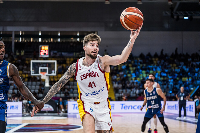 Євробаскет-2025. 44 очки різниці. Іспанія проїхалася по Кіпру