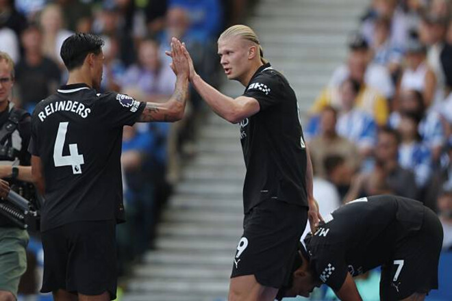 Ерлінг Холанд забив гол у своєму ювілейному матчі АПЛ