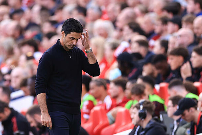 «Не виконували план». Прессконференція Артети після гри з Ліверпулем