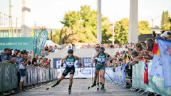 Фотофиниш и провал Джимы: прошел женский масс-старт на City Biathlon