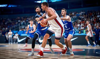 Євробаскет-2025. Йокичу працювати не довелось. Сербія розгромила Чехію