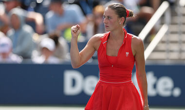 Martha Kostyuk - Karon Mukhov. Trekhsetovaya battle on USO. Videobzor of the match